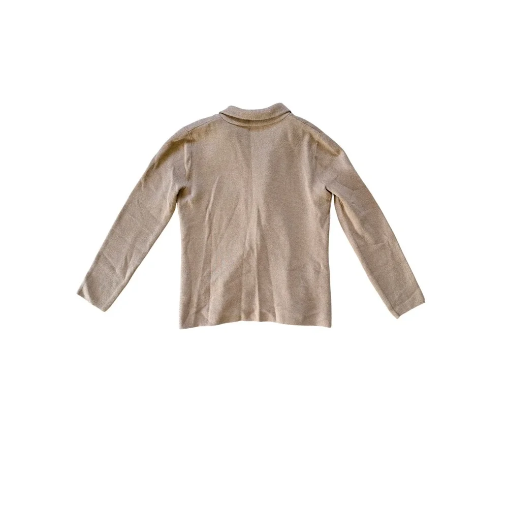 J.Crew Schoolboy Sweater Blazer Acorn Brown Quiet Luxury‎ Formal Office Wear XS